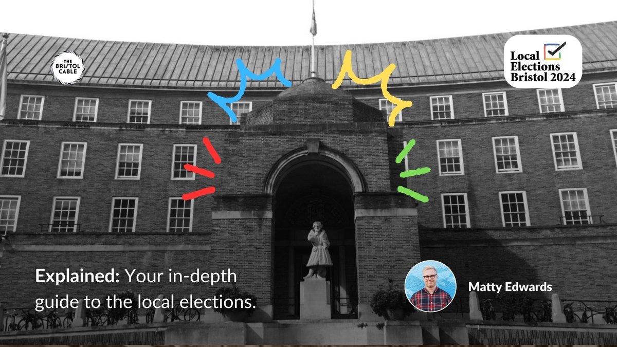 ☑️ Bristol goes to the polls in May to decide which party will run the city as we enter the post-mayoral era. 🗒️Here’s your in-depth guide to the #LocalElections: bit.ly/3THGmcY @MattyEdwards23 #LE24