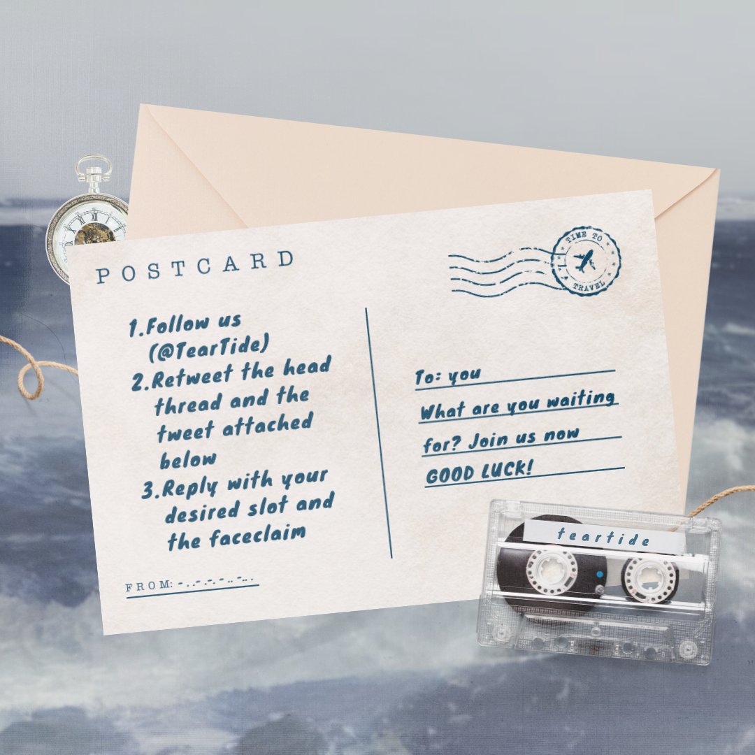 TearTide's tweet image. ⠀
Experience the ebb and flow of life’s challenges, knowing that on the other side lies the potential for great fortune. We have prepared special seats for 𝙊𝙉𝙀 𝙈𝘼𝙇𝙀 and 𝙊𝙉𝙀 𝙁𝙀𝙈𝘼𝙇𝙀 before our ship officially sailing.
⠀