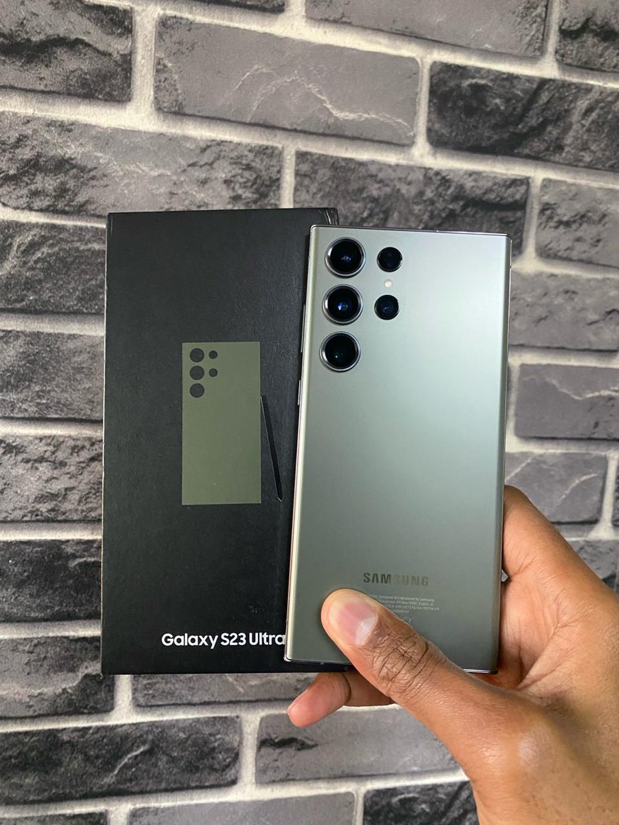 Simler_'s tweet photo. Samsung S23 Ultra 12
Storage: 256gb 
Sim type: duos
Condition: open box new
Price🔖: ksh 120,000
Call/Whatsapp☎️ 📲0729235021
Shop with us, get a 1 year warranty

#shopwithsimler https://t.co/MuXEGIw0w8