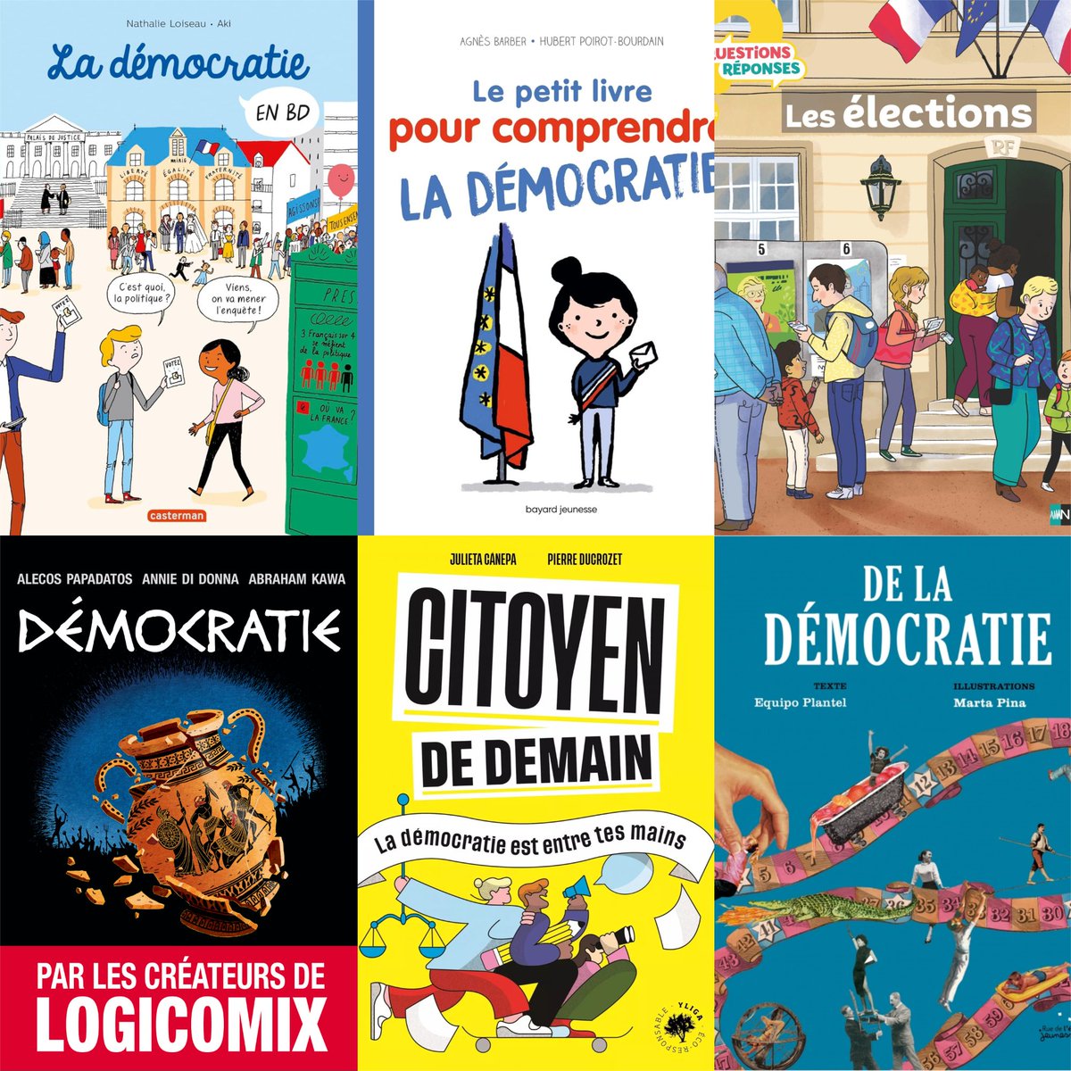 Découvrez notre sélection des meilleurs livres jeunesse pour expliquer la démocratie et les élections aux enfants !🤔🚸📚🌍✍

Lire l'article👉urlz.fr/qada

#culturadvisor #culture #livres #lecture #lire #enfants #familles #éducation #apprentissage #démocratie