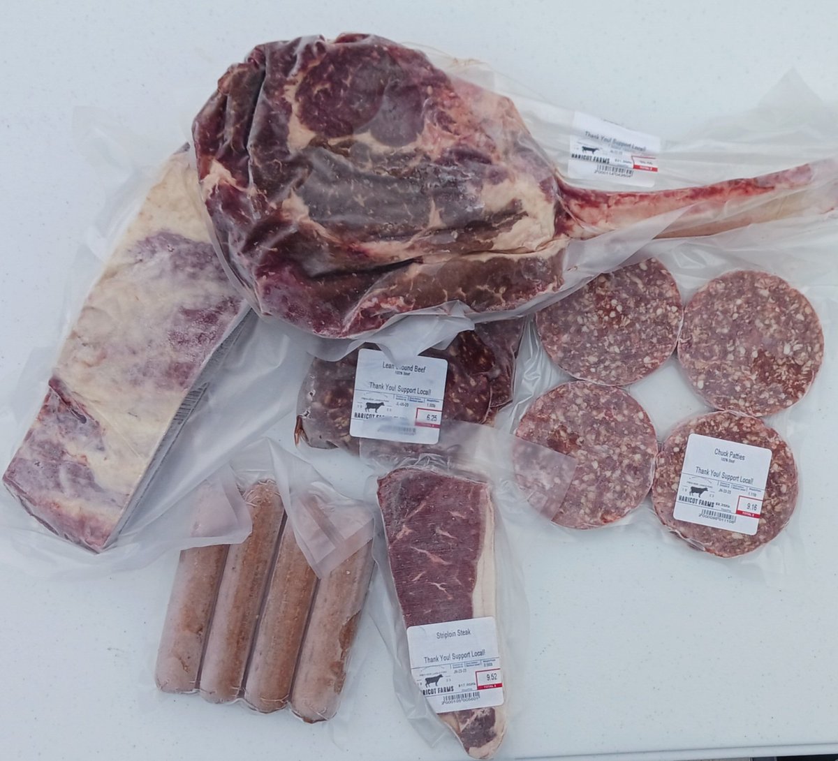 HaricotFarms's tweet photo. From steaks and sausages to briskets and burgers (and more) drop by the St. John's Farmers' Market and see us today. 

#yyt #farmersmarket #nlbeef https://t.co/Y9CbDrFC2o