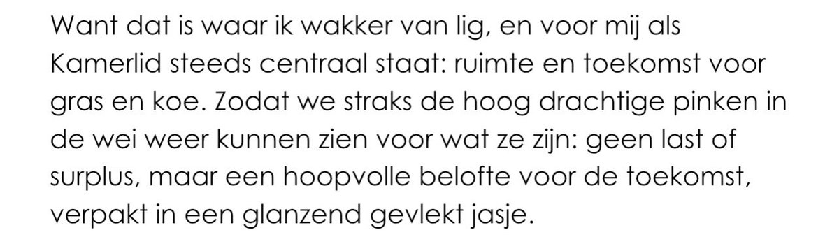 Sinds de brief van minister Adema gisteren over de mestcrisis ontploft mijn telefoon met zorgen, vragen en emoties. Dat snap ik en ik vind er zelf ook wat van. Daarom heb ik mijn gedachten op papier gezet. 👇🏻