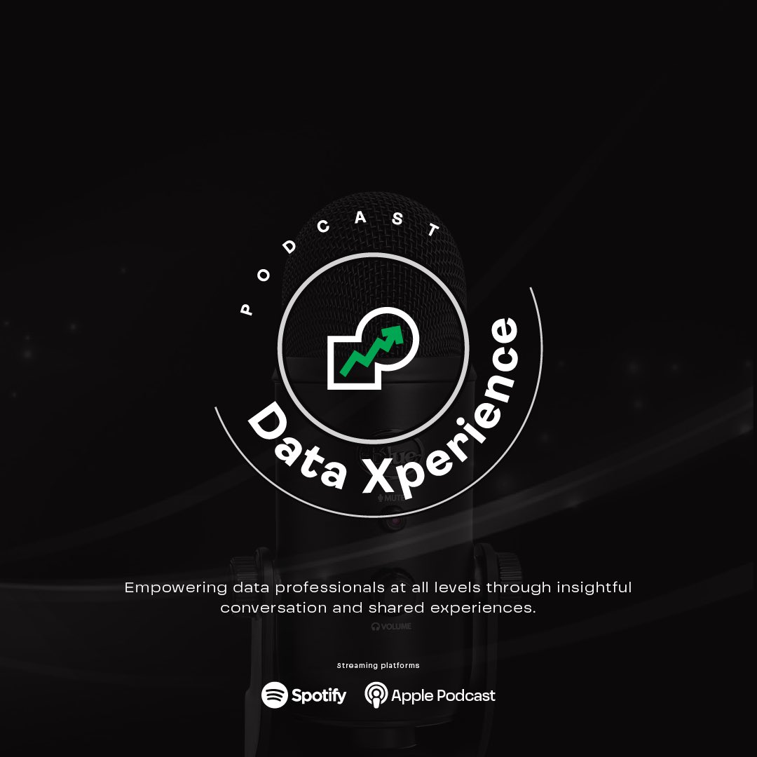 How would you like a podcast that allows you learn from the journey of data professionals and gain actionable tips for your own data journey regardless of your level (entry-level, mid career, seniors)? That’s what the data experience podcast is about!! Stay tuned!!