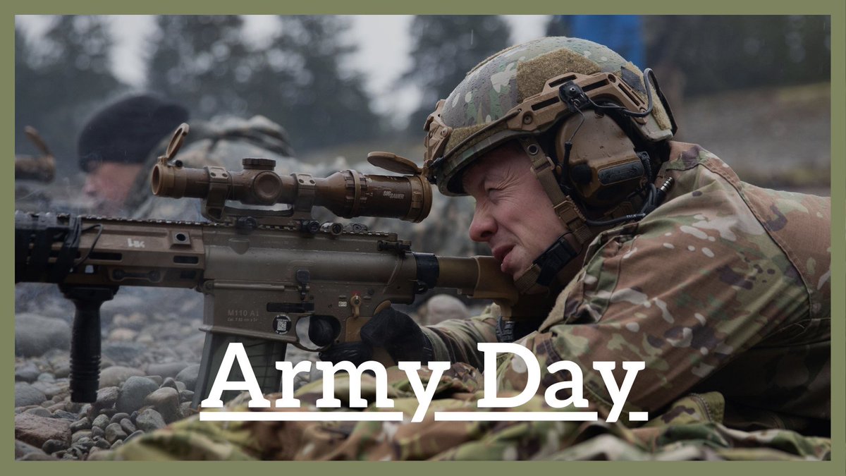 Today, on Army Day, we celebrate one of the most important professions in the country and their efforts for the nation. Every person should honor the role of the Army and appreciate the efforts of every soldier, today and every day. #ArmyDay #USMilitary #Warfighter #MettleOps