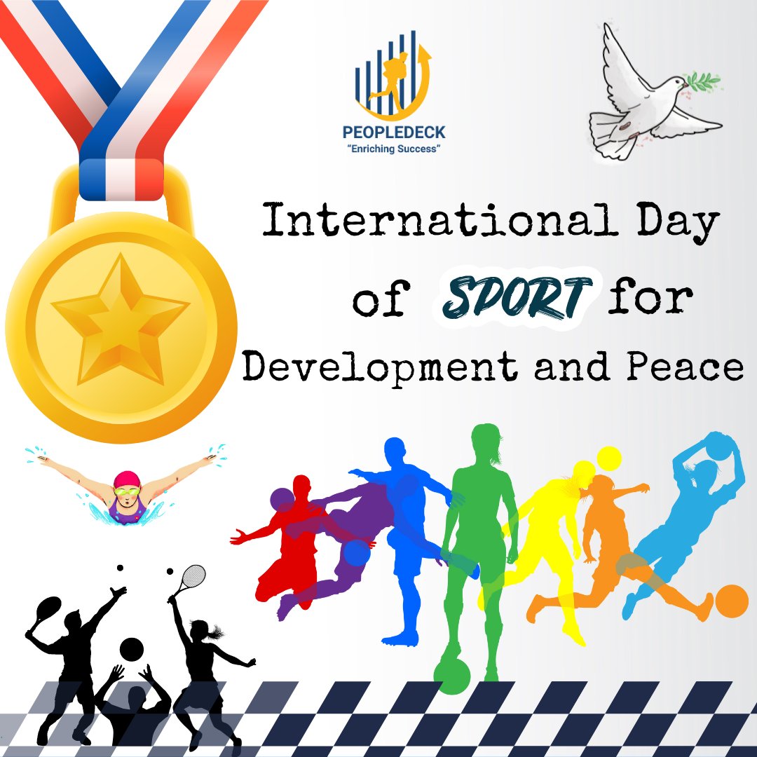 Uniting Nations Through the Power of Play: Celebrating International Day of Sports for Development and Peace 🌍⚽️ #Sport4Peace #GlobalUnity

#Sport4Peace #GlobalUnity #PlayForPeace #SportsDiplomacy #UnityThroughSports #IDSDP #BuildingPeaceThroughSport