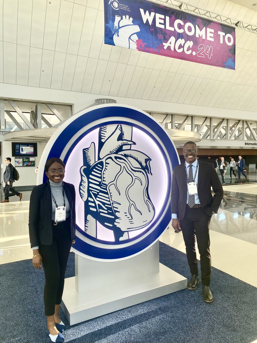 First time at the ACC with my better half @simplyonyi ! Let's go!!!  🔥
@ACCinTouch #ACC24 #ACCIMProgram #ACCDiversity