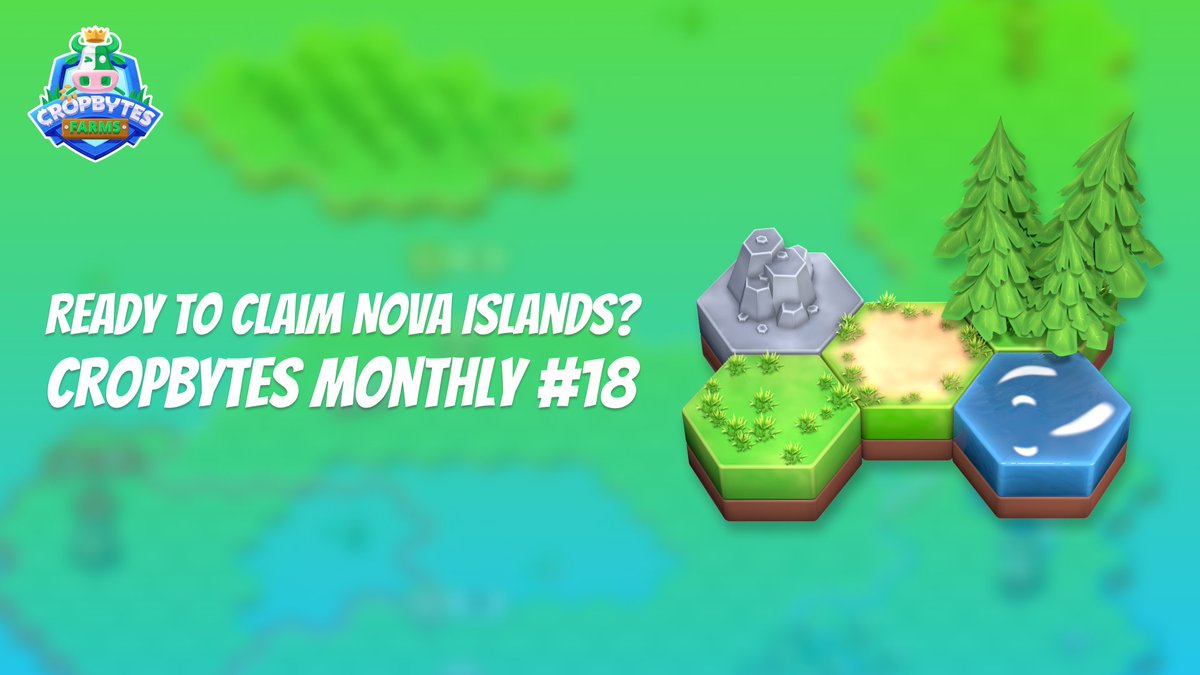 This month in our newsletter!

⭐️What's next for Biomes
🗺️Nova Island Map
📊Farms Game Metrics
📰March Highlights &amp; more!

Read now: on.substack.com/p/setting-up-y…

Don't forget to subscribe for the latest CropBytes news!