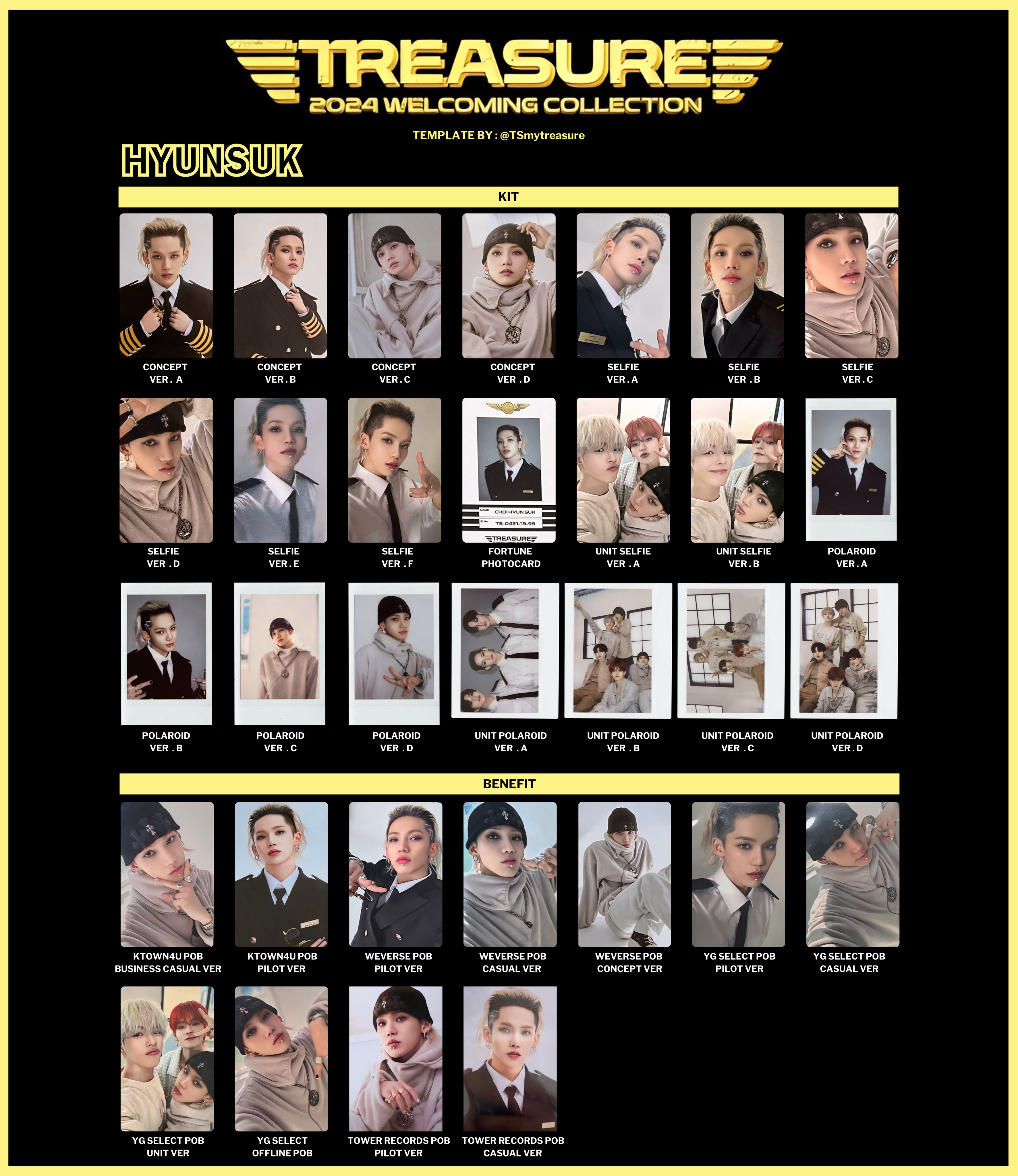 TREASURE 2024 WELCOMING COLLECTION - YG SELECT