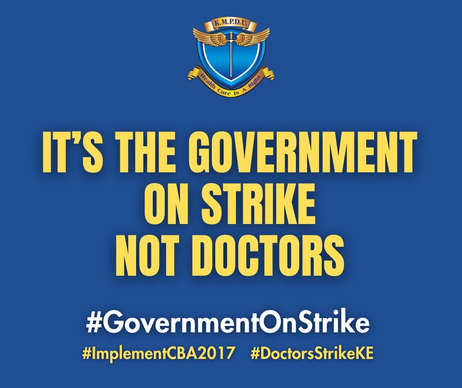 We have to iron things out @Nakhumicha_S @muthonikenya
#DoctorsStrikeKE
#Implement2017CBA 
#Governmentonstrike