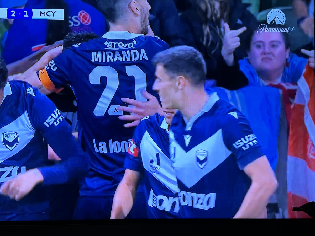 This one looks happy about the Victory goal 🤣🤣 #MVCvMCY