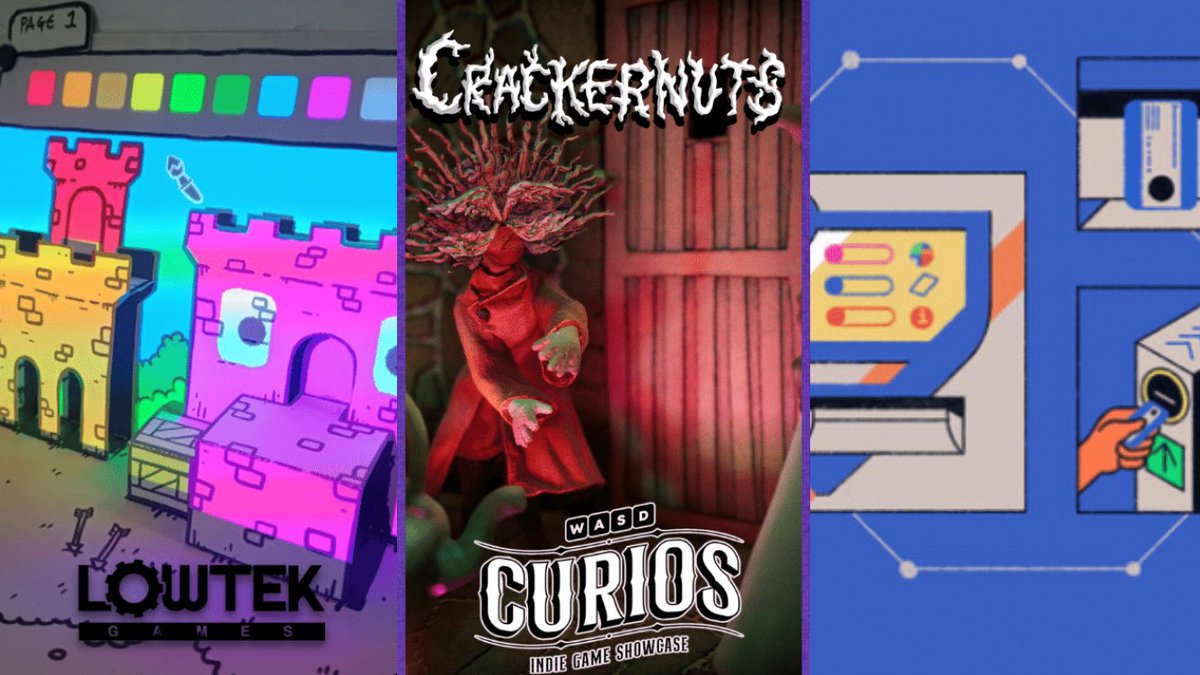 Catch all our indie devs in this year's Curios ✨ Join us this week as we showcase each indie dev and their games! 👾 First up, we have: 🕹️ Bib Goes Home - Lowtek Games 🕹️ CRACKERNUTS - Hairy Heart Games 🕹️ DATA GARDEN - Shaman Garage Act fast! Tickets are selling out