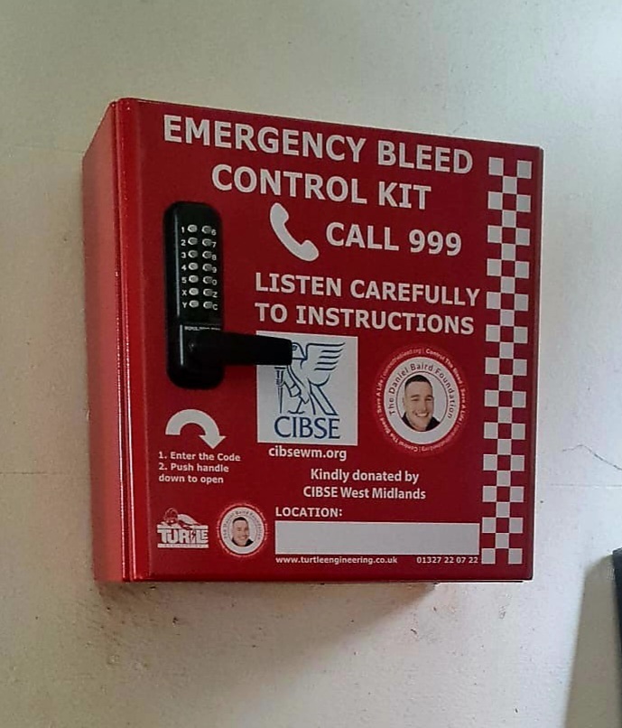THANK YOU, THANK YOU, THANK YOU. At the 2023 annual dinner WE raised money for the Daniel Baird foundation who've used the donation to install some bleed kits within the region ift.tt/WyNn1Ax #cibsewm #bleedkit @thedanielbaird1