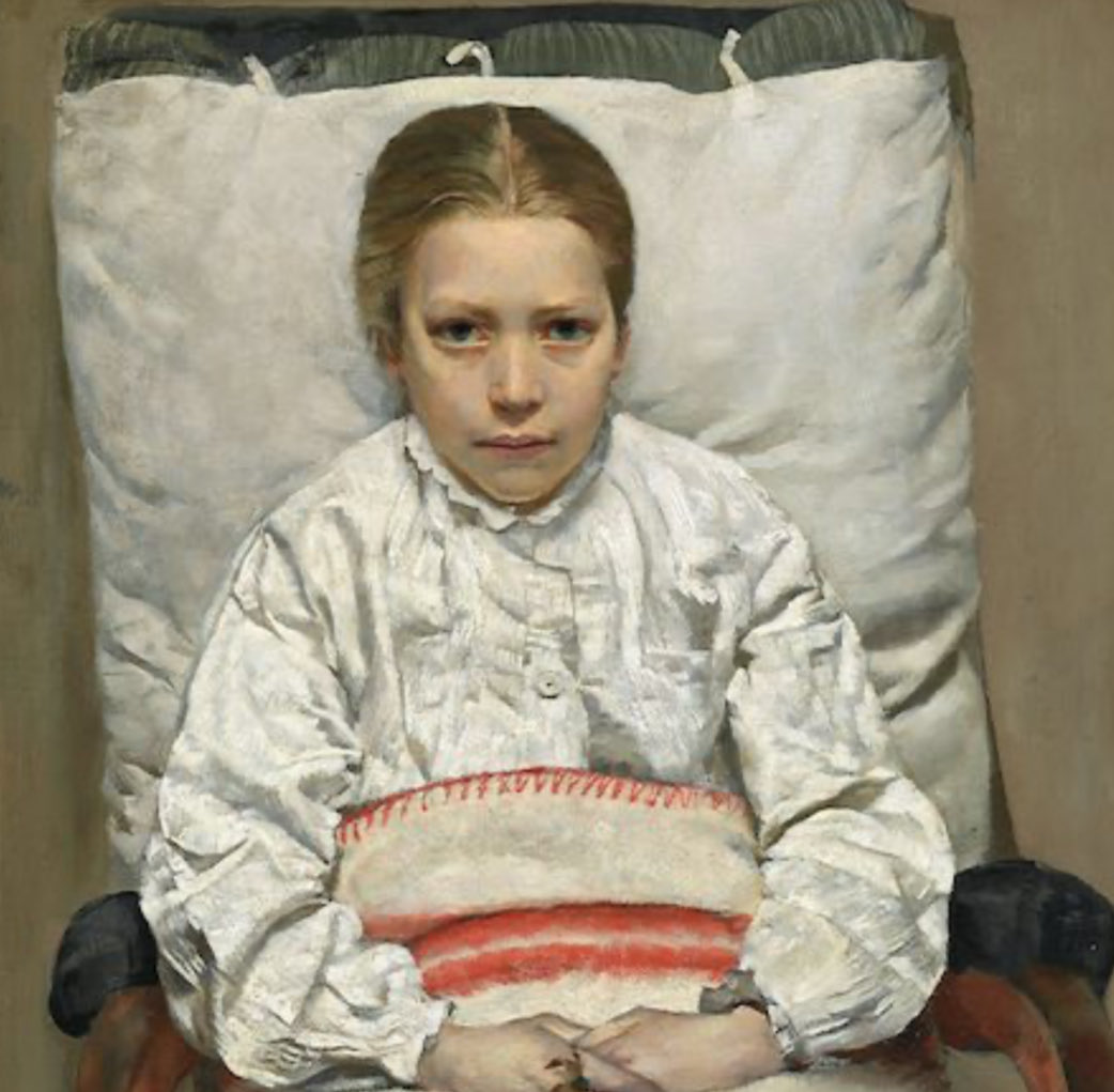 Krohg, Christian (1852-1925) - 1880-81 The Sick Girl