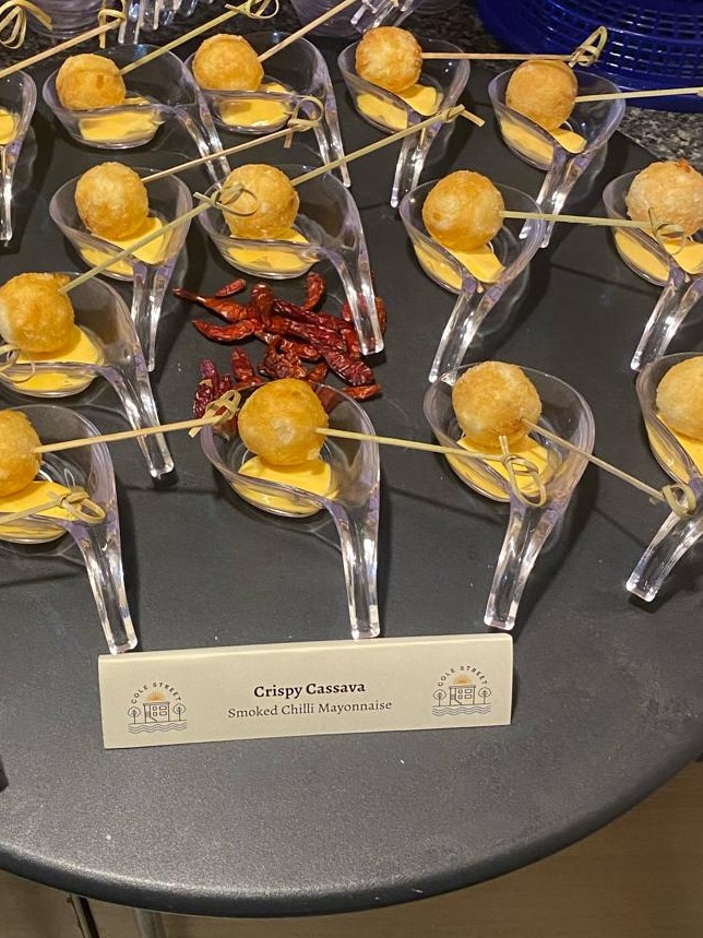 ColeStreetSL's tweet image. Bespoke, original and delicious canapes from our latest external catering event...🇸🇱❤️

#SaloneX