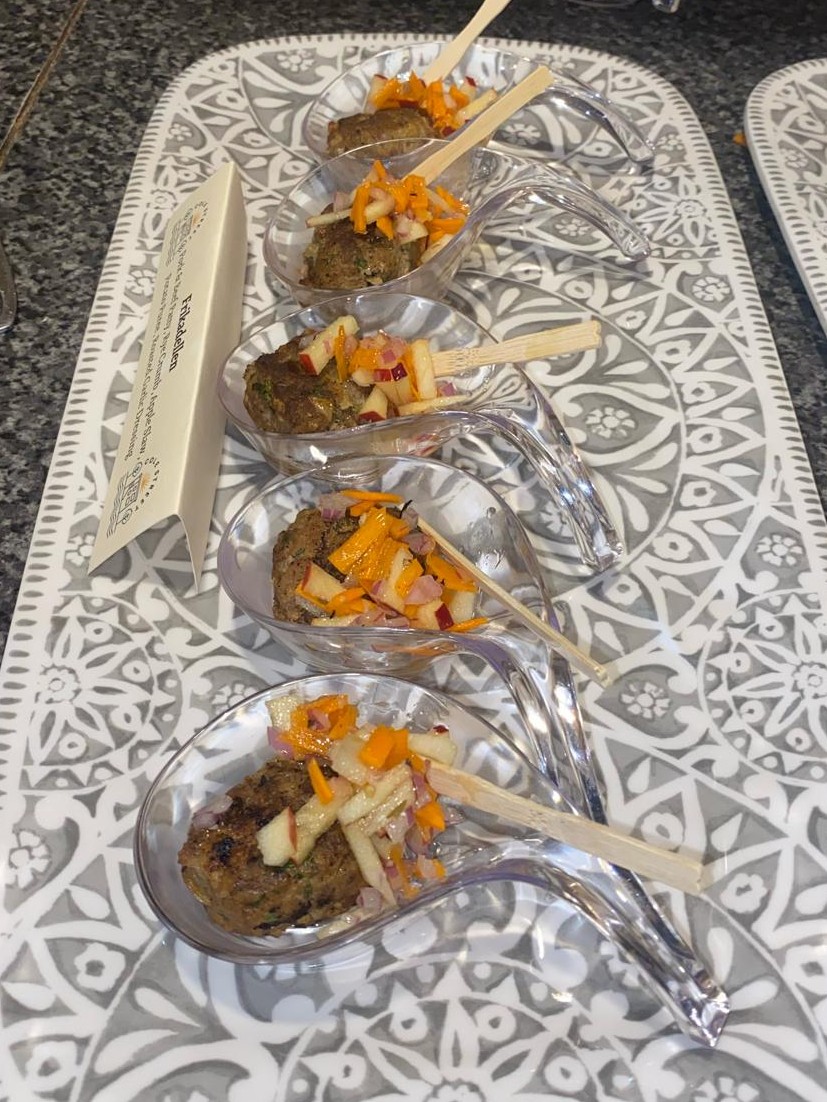 ColeStreetSL's tweet image. Bespoke, original and delicious canapes from our latest external catering event...🇸🇱❤️

#SaloneX