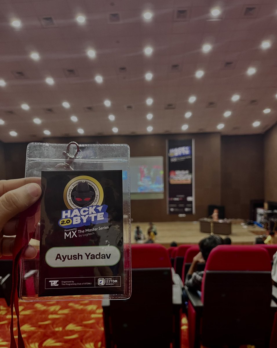 ayuxy027's tweet image. Having a great time at HackByte held in IIITDMJ
Implementing React , UI and Web 3 concepts in our project 🚀
#Hackathon
#HackByte
#buildinpublic