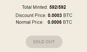 MerlinSirensNFT's tweet photo. Burning completed！
Stage statistics: The total number of Mints is 592!
Congratulations!
The journey of the sirens treasure is about to begin！ https://t.co/IrkWKla8g9