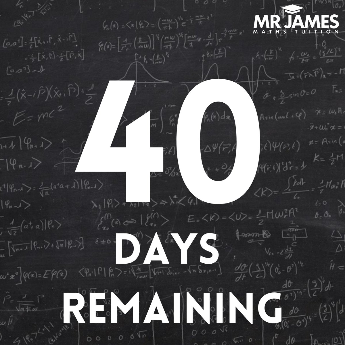 With 40 days remaining until the first maths exam of the 2024 examination series, it's crucial to have a strategic approach to revision to maximise efficiency and retention. Here are a couple of tips to guide you through this critical period: Firstly, create a revision timetable