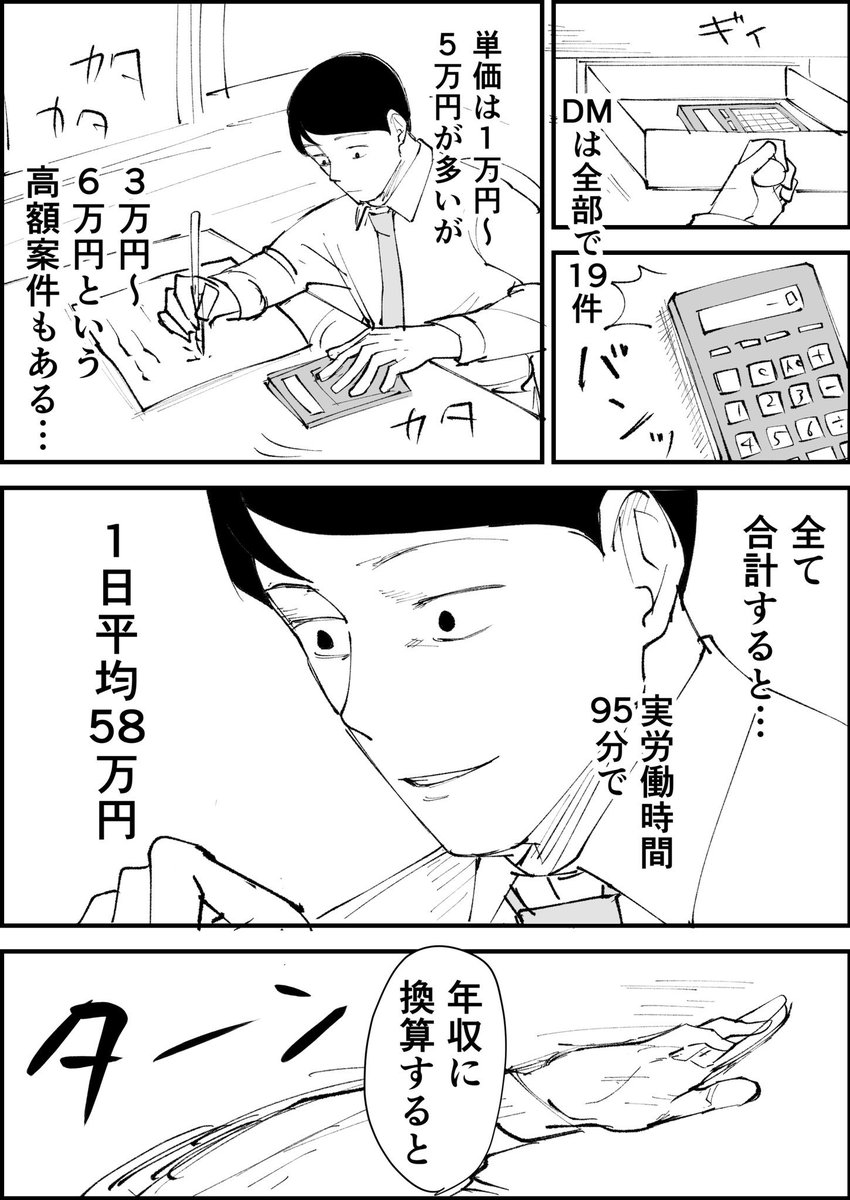 最近良くくるDM  2/2 