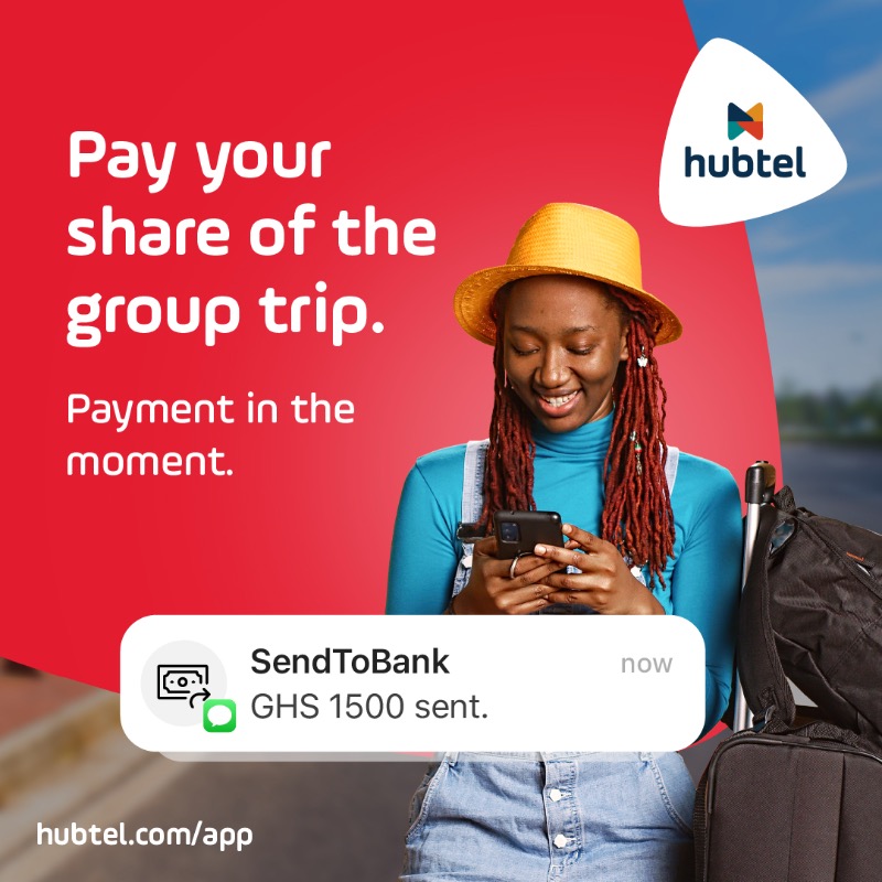 hubtel's tweet photo. No need to carry cash around. Pay for rides, shopping, food, and much more in the moment. Download the Hubtel app today. 😎