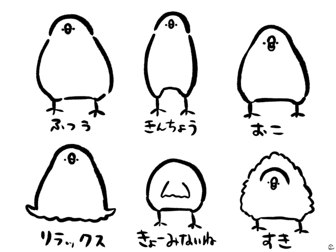 鳥の感情は形と動きで見抜くべし 