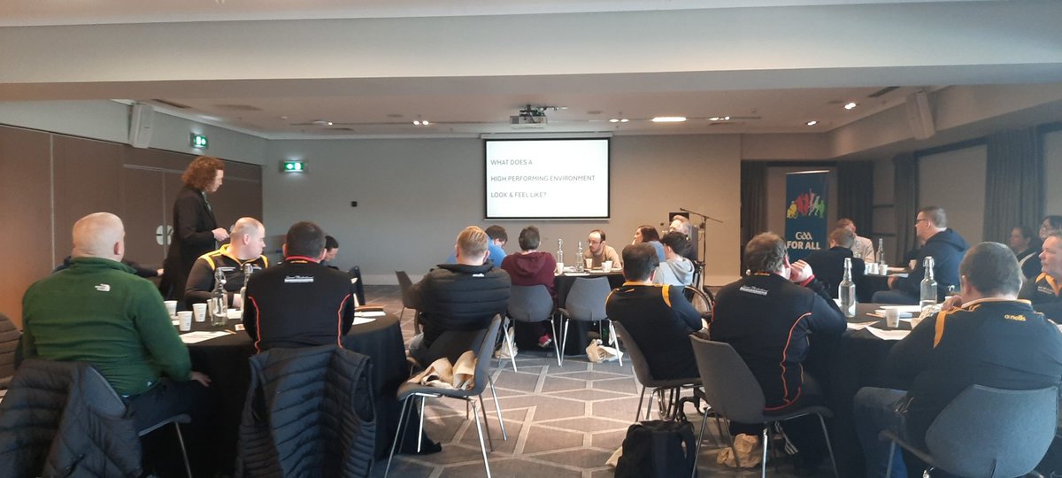 Delighted to have Cliodhna O' Connor delivering a High Performance Workshop- Building a high-performance team.