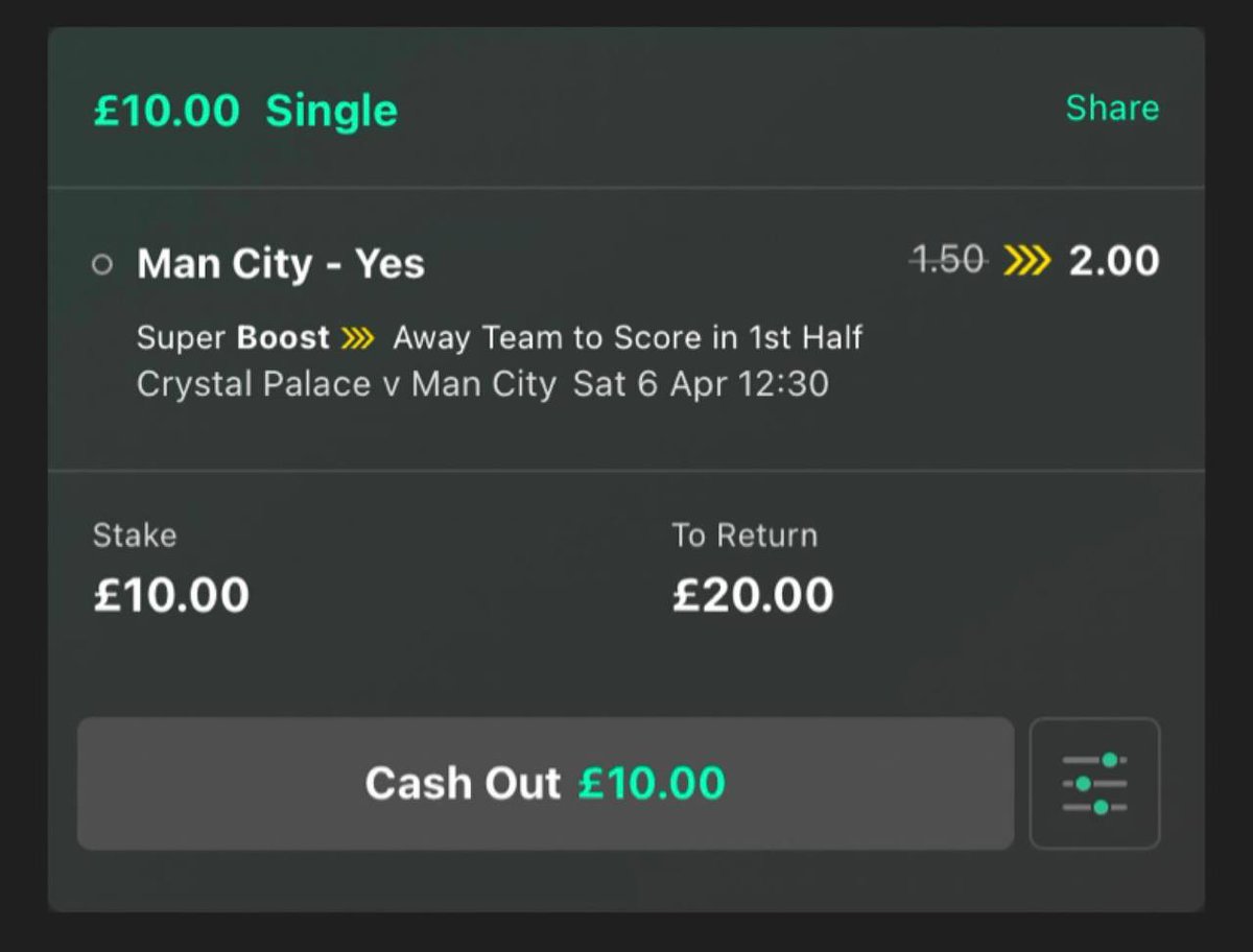 Bet365 Superboost for todays Man City game 👉 bit.ly/3rNFWHF 🔞|begambleaware #ad