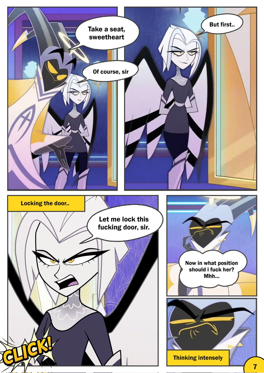 LuteDangerTitss's tweet photo. OUT NOW‼️‼️
Page 6-7-8 + Page 9 BONUS 🌟

Can't you see that Lute is waiting for you? 🔞👀

If you like it and want the series to continue, leave a like, retweet and comment!

#guitarspear #guardrock #adamxlute #lute #adam #HazbinHotelAdam
#HazbinHotelLute #hazbinhotel https://t.co/qlMHfPYpDF