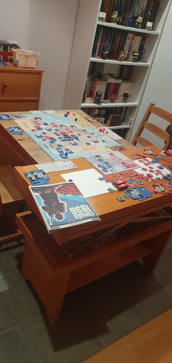 Estupenda la reedición de España 1936 por parte de <a href="/DevirIberia/">Devir Iberia</a> particada la de ayer