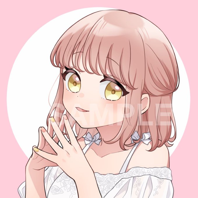 「brown hair yellow nails」 illustration images(Latest)