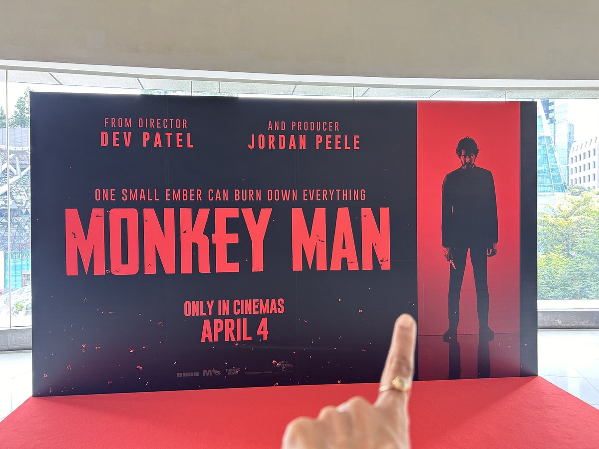 Loved #MonkeyMan - what a brilliant directorial debut and acting by #DevPatel. The cast of @sobhitaD #siddharthkher @sharmamatvipin and others awesome - must watch