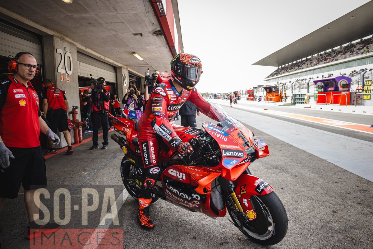 Several views of the #MotoGPsprintrace of #TissotGrandPrix of Portugal, held at #AlgarveInternationalCircuit in #Portimao, #Portugal on March 23, 2024. 📷 Henrique Casinhas for SOPA Images