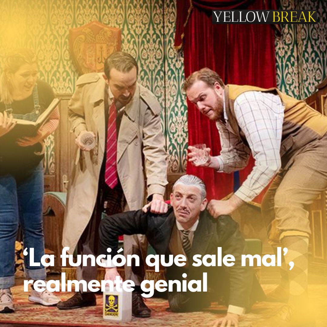 La mezcla entre Monthy Python y Sherlock Holmes que triunfó en Broadway ...