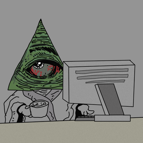 Illuminati memecoin on Solana tweet media