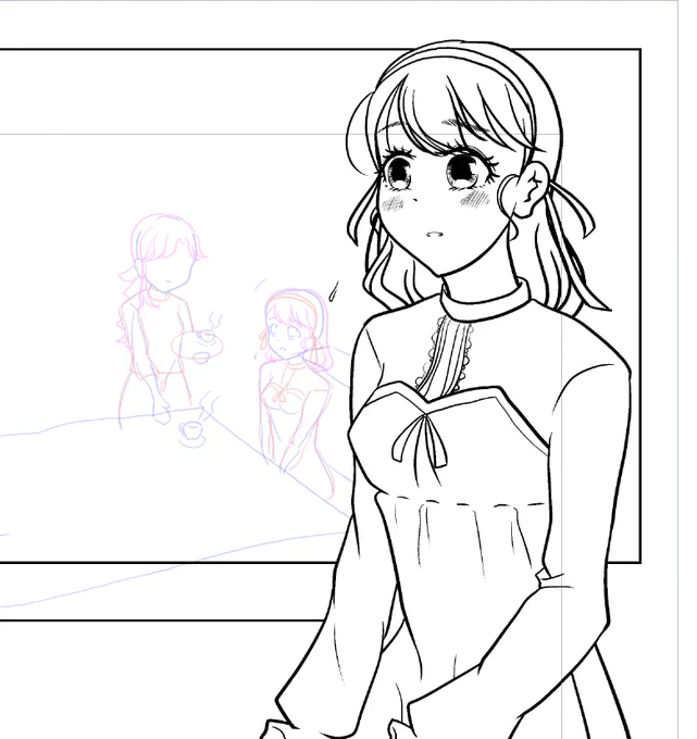 二次創作本にゲスト登場させる作者の好みをごりごりに詰め込んだオリジナル娘 