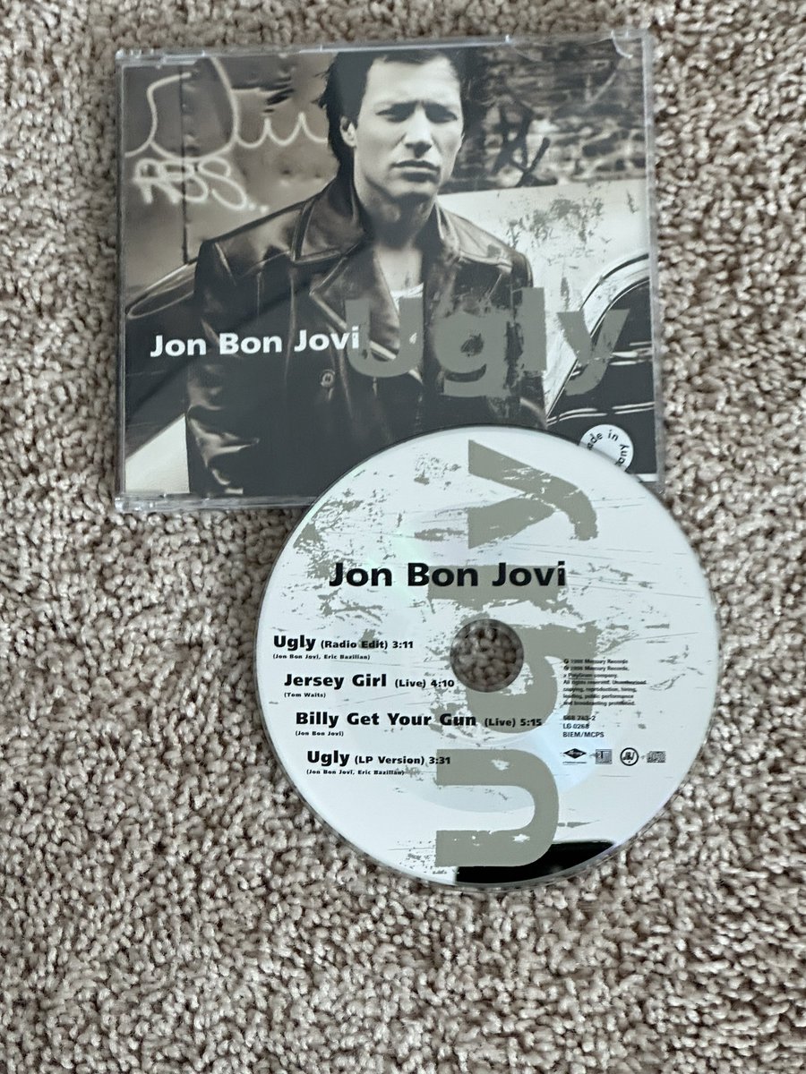 Today in Jovi History! 26 years ago today, April 6, 1998, @jonbonjovi released Ugly as a fourth single to promote his second solo album, Destination Anywhere! #BonJovi #JonBonJovi