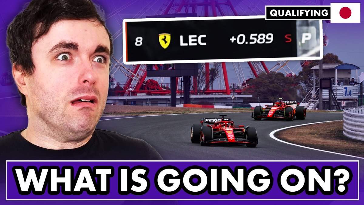 NEW video 👀 Our Reaction to Japanese GP Qualifying 🎥 youtu.be/R-du5h2hZZg