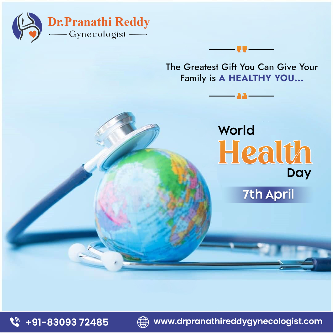 On World Health Day, we celebrate the strength and resilience of women everywhere

#DrPranathiReddyClinic #WorldHealthDay #WorldHealthDay2024 #HealthcareForHer #GynecologyExcellence #WomenWellness #EmpatheticCare #GynecologistExpertise #TransformativeHealthcare #EmpoweredWellness
