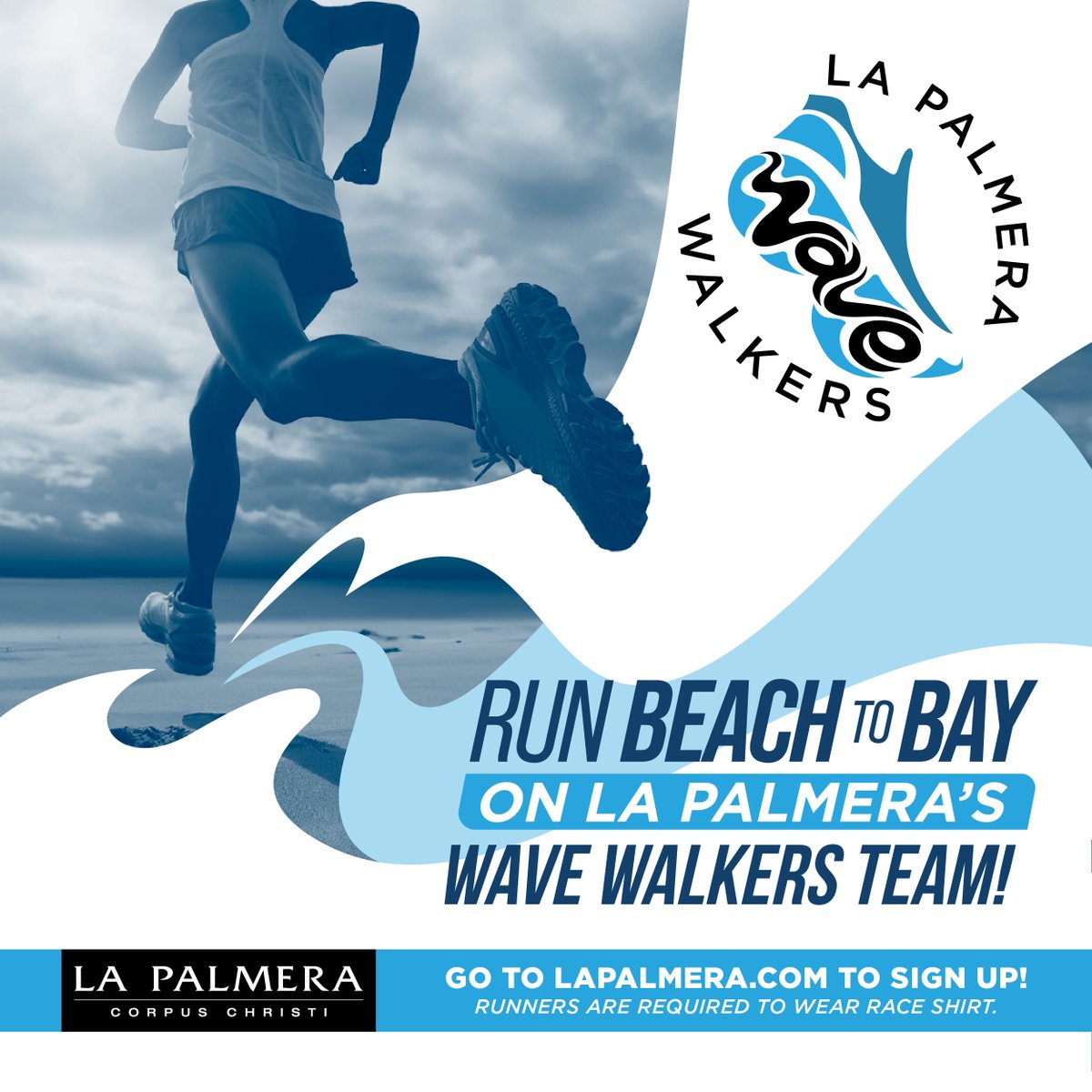 Attention runners and fun-seekers! La Palmera is sponsoring teams at @beachtobayrelay on May 18! Click the link to be on La Palmera’s Wave Walkers team. Spots are limited! Includes registration, race shirt (required), cap, and water bottle. lapalmera.com/btb #wavewalkers