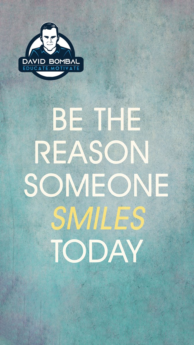 Be the reason someone smiles today. #DailyMotivation #inspiration #motivation #bestadvice #lifelessons #changeyourmindset