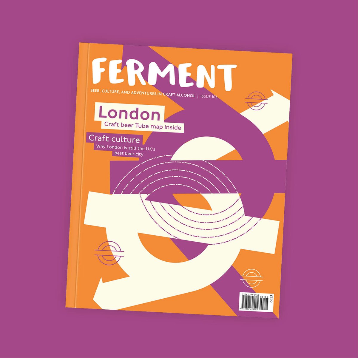 Join us as we explore London's best breweries in a special collaboration with @TfL 🚇🍻🇬🇧 🎨: Poster by Victor Galbraith, 1957 © TfL LTM Collection #fermentmagazine #beer52 #themerelease #london #craftbeertubemap #transportforlondon #craftbeer