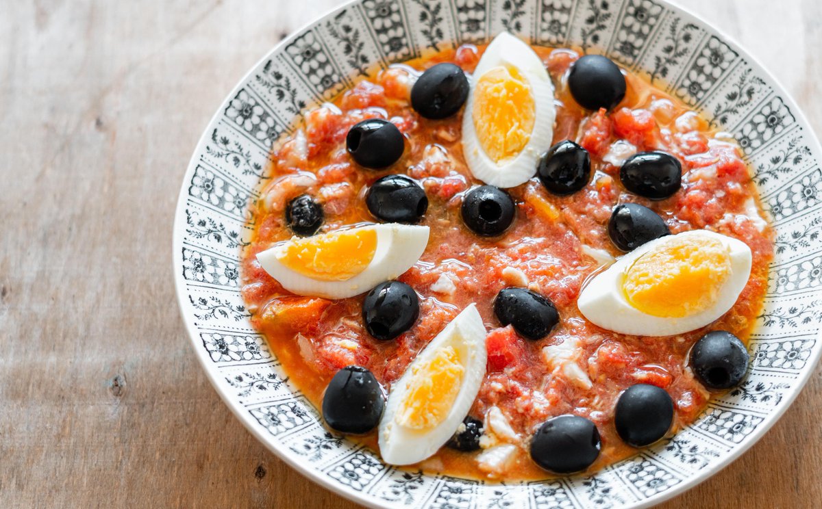 ☀️Heat in the #RegiondeMurcia means 'Mojete Murciano' or 'Murcian salad' 🍅 #gastronomy #travel #visitspain #1001Flavours