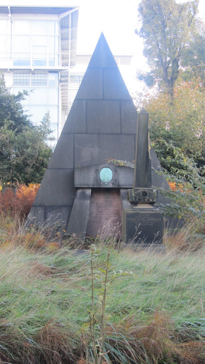 Visited Liverpool last week and stopped and stared for a while at the Pyramid Tomb in the grounds of St Andrew's on Rodney Street. There is plenty of folklore attached but it's just a wonderful sight to behold in the middle of the bustling city. Might be of interest @drdan_o