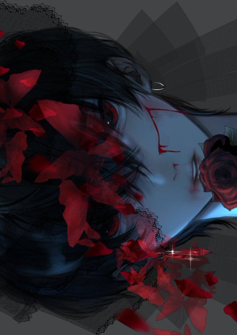 「花びら 红玫瑰」のTwitter画像/イラスト(新着)｜2ページ目