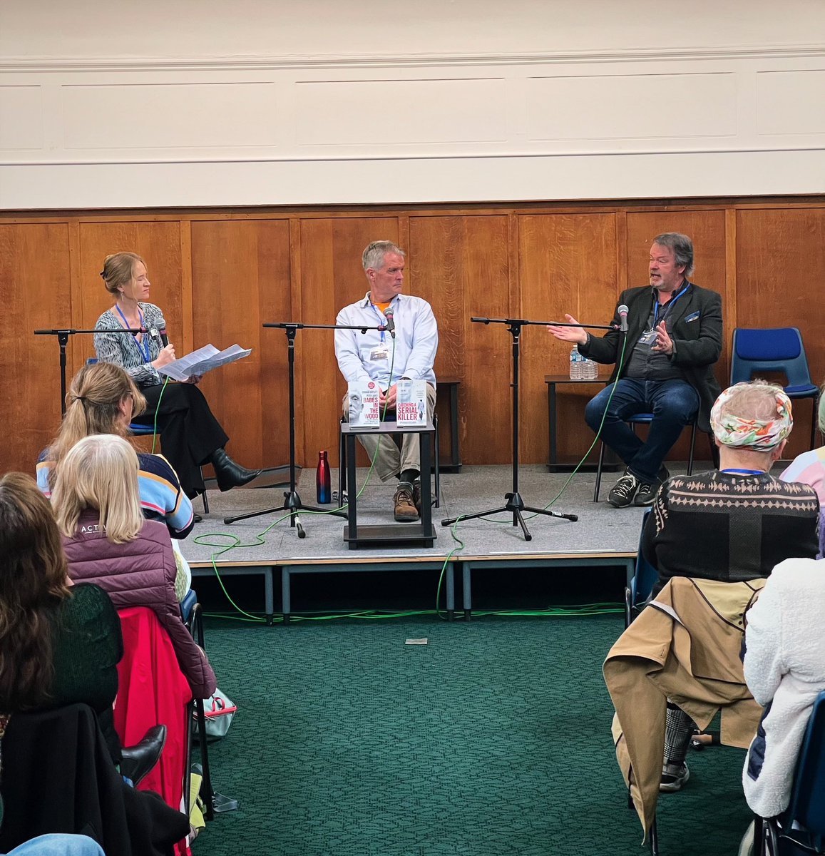 Catching Predatory Killers at #beyondthebookfestival #TrueCrime #bookfestivals #brighton