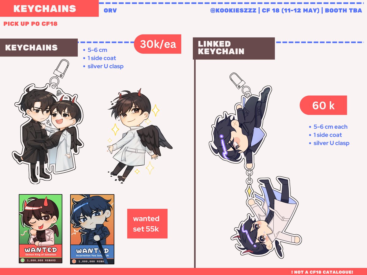 kookieszzz's tweet photo. [RTs ARE APPRECIATED]♥️
Me and my friend are opening up PO for Pick-up at #COMIFURO18  day 1 &amp; 2! 

🗓️: 06 April - 16 April (23.49 WIB)
https://t.co/fMs4usOYGm

This is not my CF18 Catalogue, these are items i can open PO for now, so please look forward for more items at CF18! ^^ https://t.co/hcjqarsOfZ