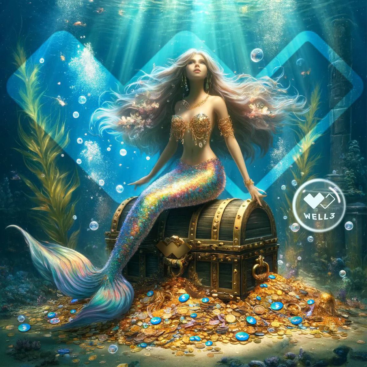 Whispers filled the air... Speaking of the imminent arrival of mermaids at AQUAWELL, bearing precious $WELL for those in attendance... Will you be among them? ------- AQUAWELL by WELL3 - the featured side event of Token2049, Dubai. Venue: The Lost Chambers, Atlantis The…