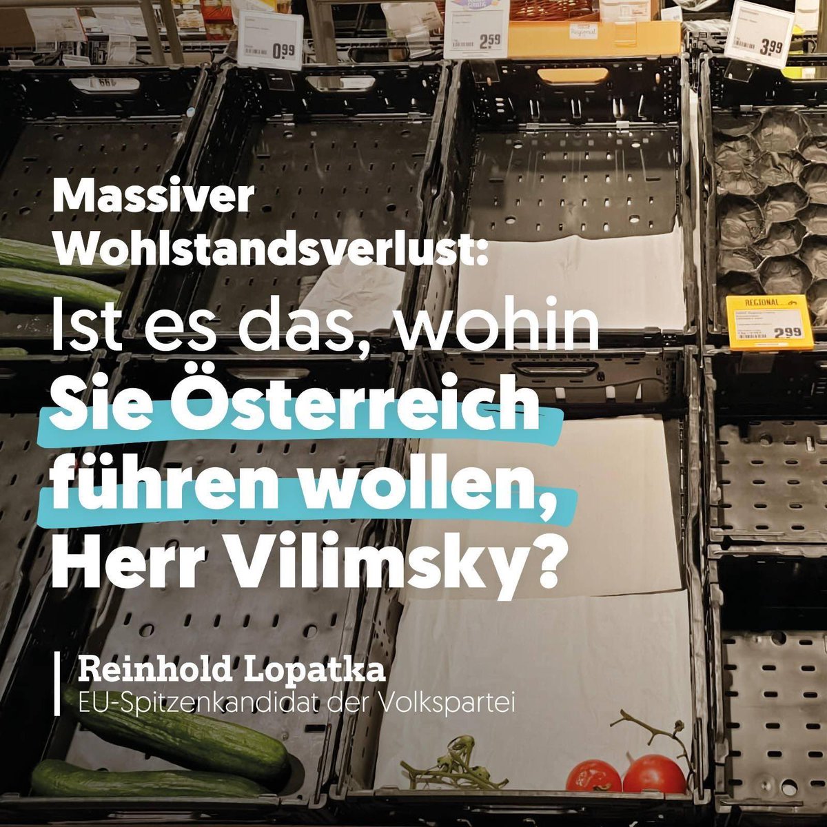 Heute hat @vilimsky sein wahres Gesicht gezeigt. Er fordert ein Ausschalten der 🇪🇺 per Knopfdruck, den er, ohne nachzudenken, sofort betätigen würde. Die FPÖ will heimlich einen Öxit. In 🇬🇧 sehen wir bereits die Folgen des Brexits: leere Regale & massive Wohlstandsverluste! 1/2