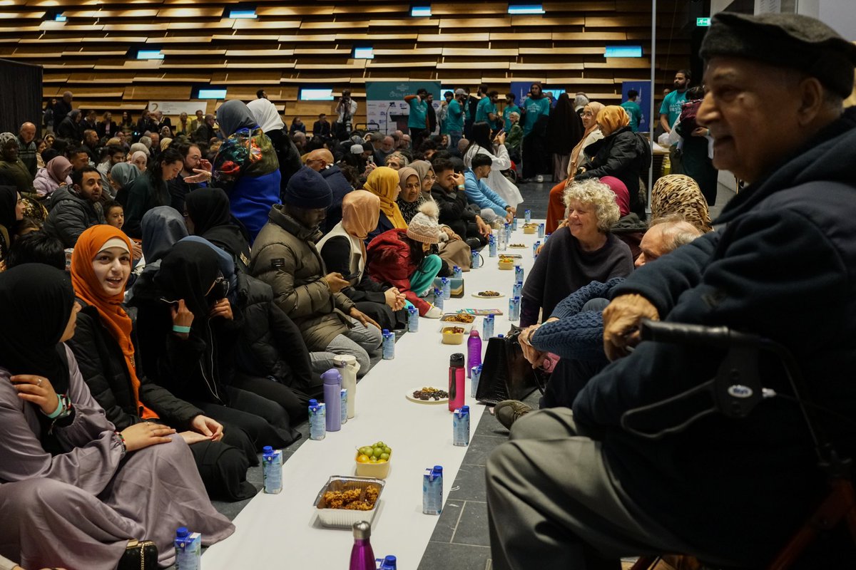 From Dundee, Scotland to Tower Hamlets, London! Back to back @OpenIftar events in partnership with @RamadanTent & the world’s leading art & design museum @V_and_A. 👏 First time in history iftar was held at @VADundee open to all faiths & none. 🏴󠁧󠁢󠁳󠁣󠁴󠁿 📸 Lindsay Fraser