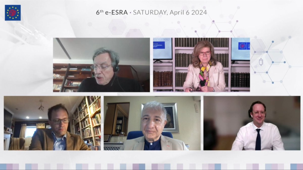 📺 TV Studio 1 | 13:00-13:50am CET #eESRA2024 📍 News from the laboratory 👥 Chaired by Alain BORGEAT, with Gina VOTTA VELIS, Philipp LIRK, Miguel A. REINA & Tobias PIEGELER esra.e-congres.com